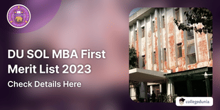 DU SOL MBA Second Merit List 2023 Released ; Pay Admission Fees till September 30
